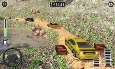 Mountain Taxi Driving Game  Hilly Climb Sim 3D截图3