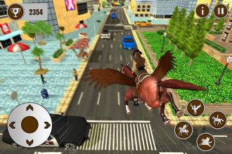 Flying Horse Taxi City Transport截图4