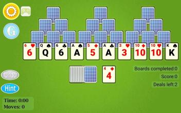 TriPeaks Solitaire Mobile截图4