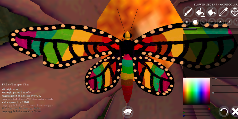 Butterfly game截图2