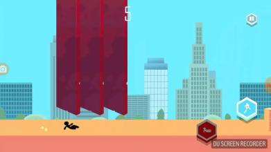 stickman parkour runner platform截图2