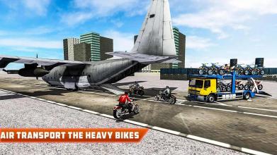 Airplane Pilot Bike Transporter Flight截图3