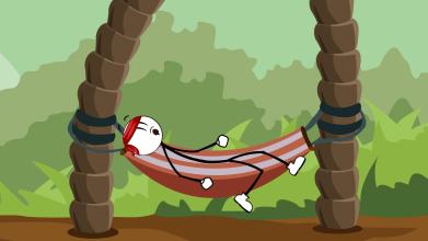 Stickman deserted island截图1