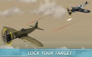 Air War Combat Dogfight airplane sky shooting game截图3