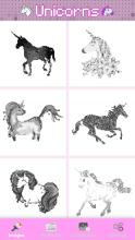 Color by Number Unicorn Pixel unicorn coloring截图4