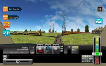 Passenger Train Sim  Game 2019截图4