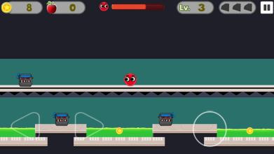 Hero Ball 4  New Red Ball Adventure截图3