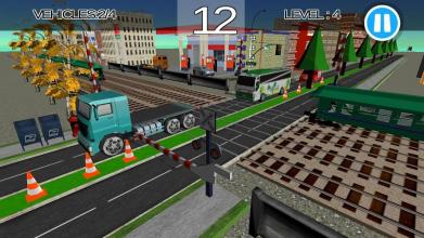 Train Railroad Crossing Simulation截图1