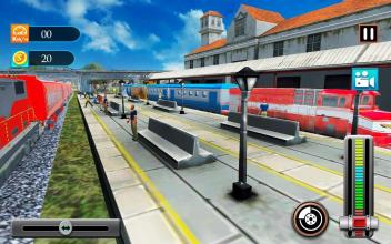 Passenger Train Sim  Game 2019截图5