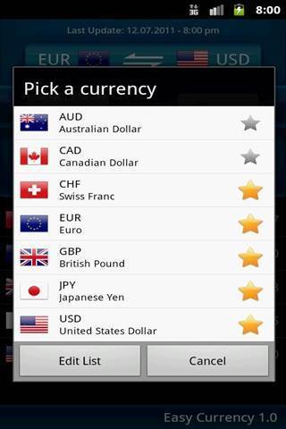 Easy Currency Conver截图3
