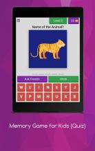 Memory Game for Kids Quiz Animals, Birds & more截图4