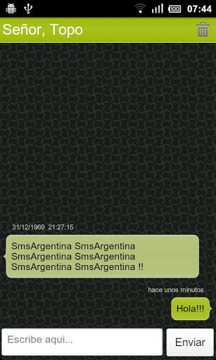 SMS Argentina截图3