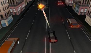 Police Shooting Car Racing 3d截图2