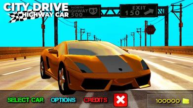 City Drive Highway Car截图4