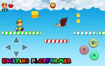 Super Boy Jungle Adventure World Golden Platform截图5