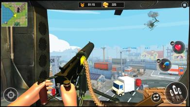 Gunship Heli Gunner Strike 3D截图2