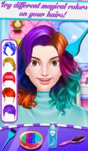 Girls Makeover Hair Salon Game截图5