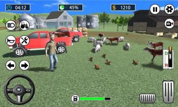 Farming Tractor Driving  Farmer Simulator 2019截图3