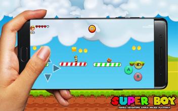 Super Boy Jungle Adventure World Golden Platform截图1