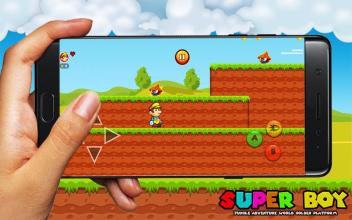 Super Boy Jungle Adventure World Golden Platform截图2