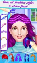 Girls Makeover Hair Salon Game截图1