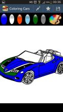 Cars coloring pages game截图2