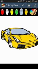 Cars coloring pages game截图3