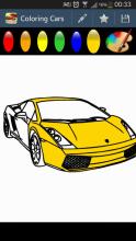 Cars coloring pages game截图4