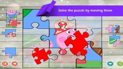 Pepa and Pigg Puzzle 2019截图3