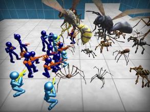 Stickman Spiders Battle Simulator截图2