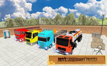 Mud Truck Driving Simulator Real Truck Games截图4