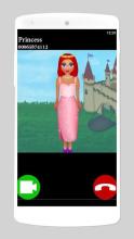 fake call video princess game截图1