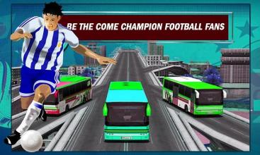 Football Team Transport Bus Driver Duty 2019截图1