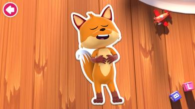 Games for kids of Zoo Animals  The Fox截图4