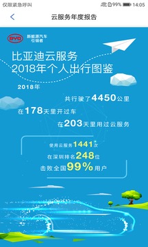 比亞迪云服務截圖