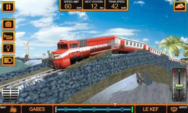 Train Simulator 2019  3D City Train Driver截图1