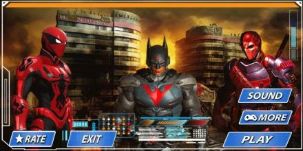 Grand City Simulation Flying SuperHero截图1