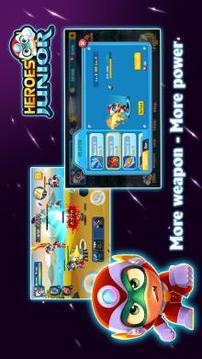 SuperHero Junior  Galaxy Wars Offline Game截图