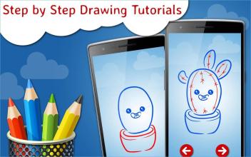 How to Draw Kawaii Step by Step Drawing App截图5