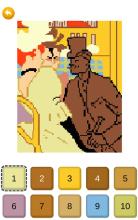 Famous Paintings Pixel Art  Color by Number截图3