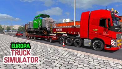 Euro Driving Truck  Truck Drive Simulator 2019截图4