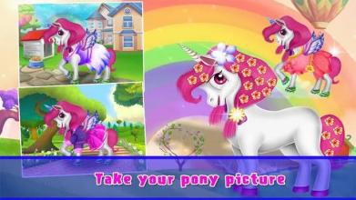 Unicorn Pony Girl Makeup & Girl Dress Makeup截图1