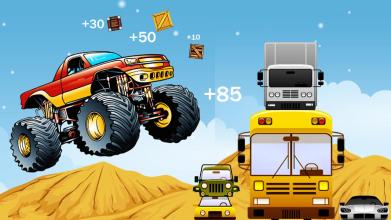 Monster Truck Games 2019  Car Challenge For Kids截图2