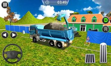 Crane Excavator Sim 2019  3D Excavator Pro截图1