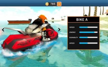 Floating water racing surfer – stunts floating run截图2