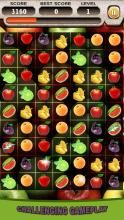 New Match 3 Fruits Puzzle截图1