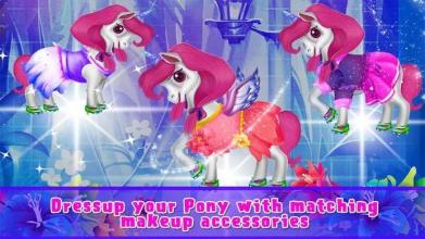 Unicorn Pony Girl Makeup & Girl Dress Makeup截图4