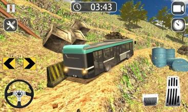 Hill Bus Climbing 2019  Bus Hill Driving Game截图1