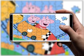 Peppa pigg jigsaw puzzle 2019截图2