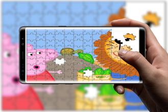 Peppa pigg jigsaw puzzle 2019截图1